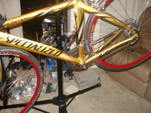 cranks-002 Finally figured out how to get the crank off.